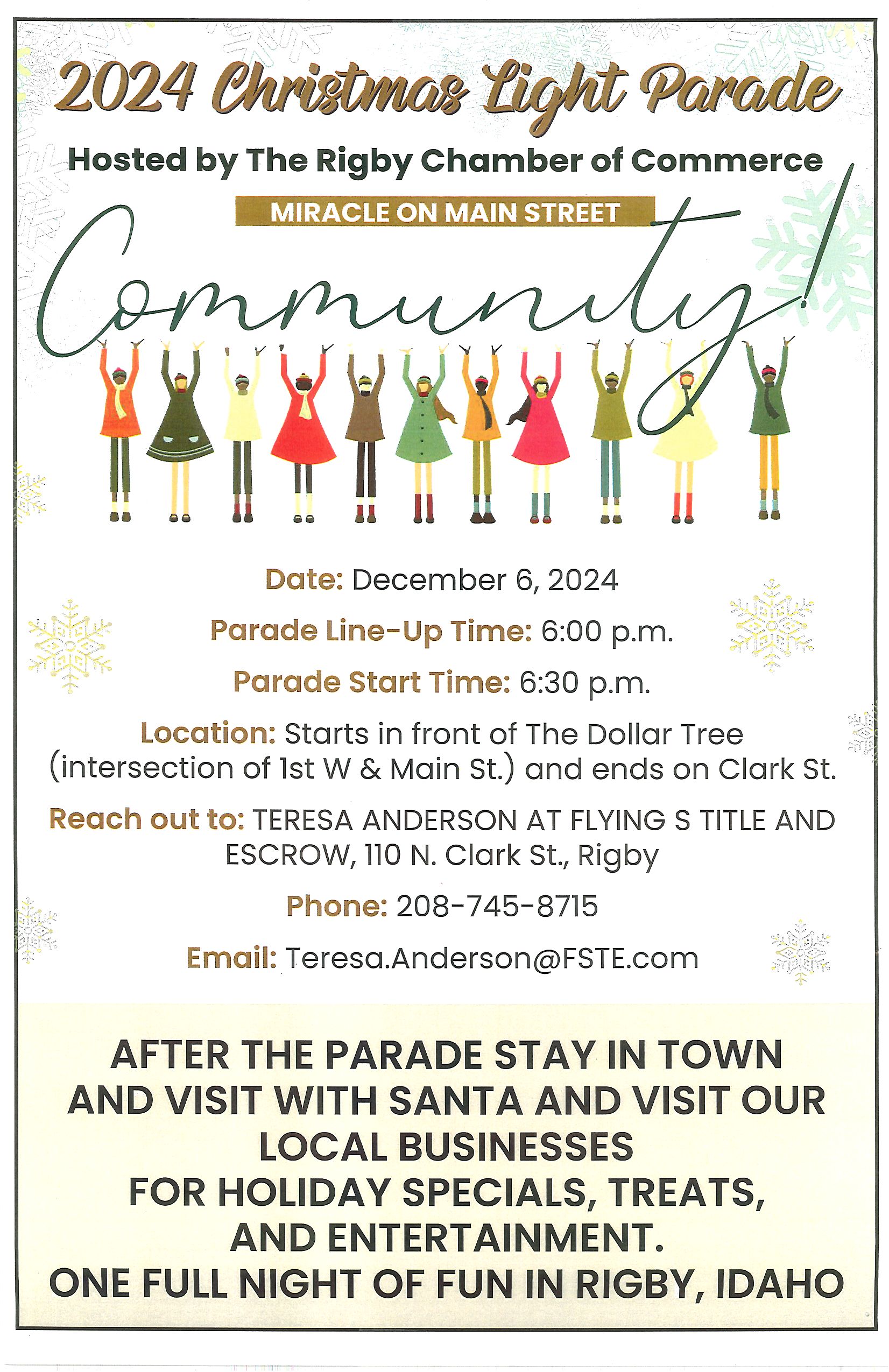 Riggsville Christmas Parade 2026